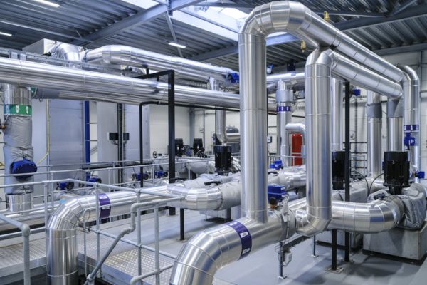 District heating heat pump installations